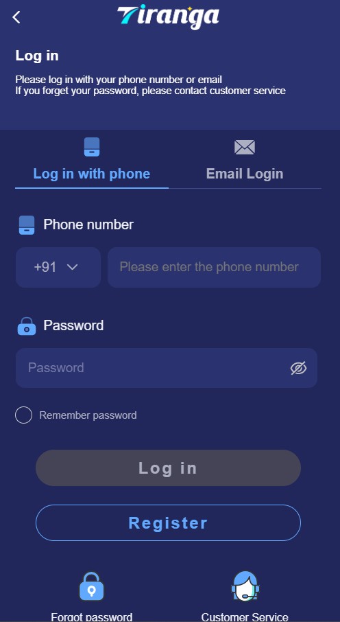 Tiranga Lottery Login Guide